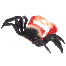 Realistic Crab Toy 42g Durable PVC Simulation Crab Model for Aquarium Decor and Kids Education