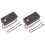 2X Fan Temperature Controller,DC 12V PWM 4-Wire Speed Controller Modul 1