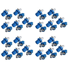 40 X LED Bulb Meter Dashboard B8-5D T5 Lamp with Holder Tuning Blue Ca