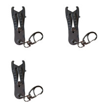 Draagbare sleutelhanger met nauwkeurige schroefdraadmaat, moer- en boutzoeker.