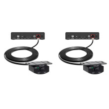 2X Amplifier Volume Control Cable with Stereo Knob Dashboard Mount Gai