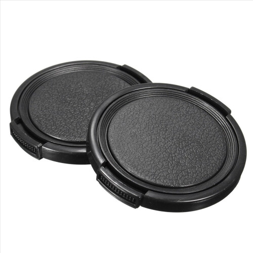 Kit Universal com 60 Tampas de Lente Frontal de 49mm com Encaixe Central para Câmeras DSLR 2