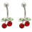 2x Stalen Kersen Navelpiercing 1