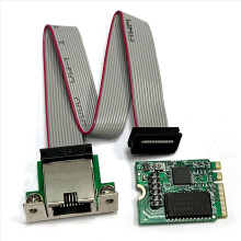 3X M.2 A+E KEY 2.5G Ethernet LAN Card RTL8125B Industrial Control Netw