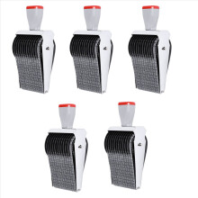 5X Multipurpose 12 Digit Alphabet Rolling Rubber Stamp English Letter