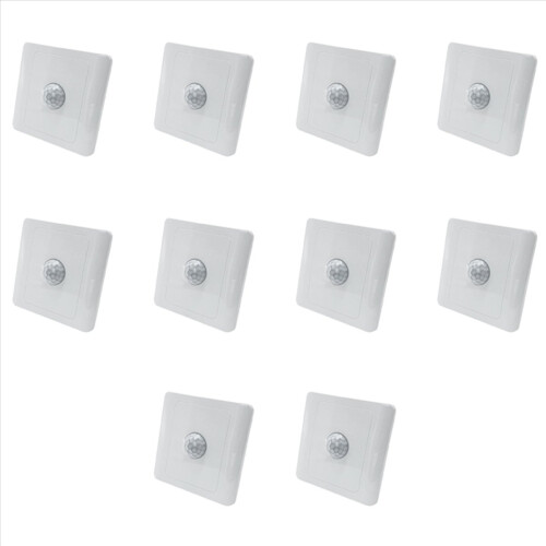 10X PIR Infrared Motion Sensor Switch 220V Auto Control LED Lamp Light 1