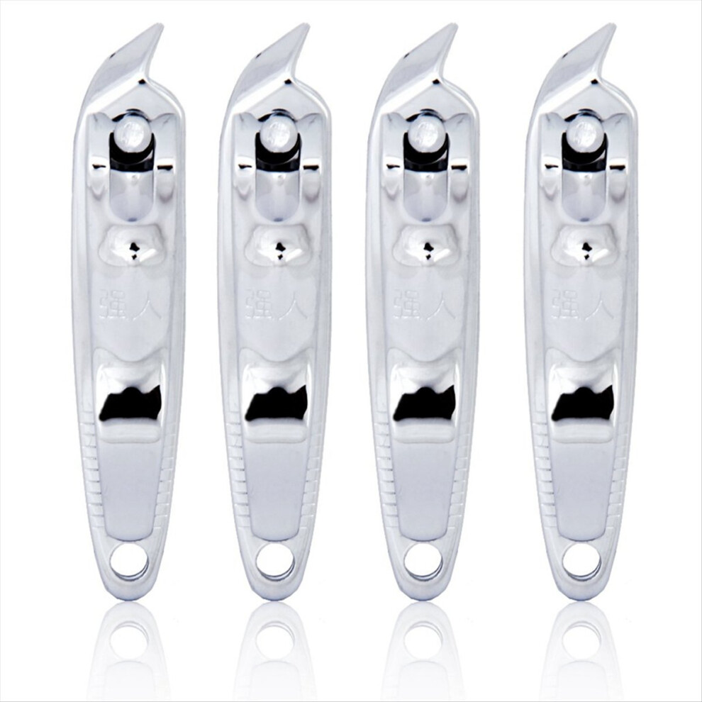 Semoic 4X Slanted Edge Nail Cutter Clippers Cilppers Fingernail Toenail