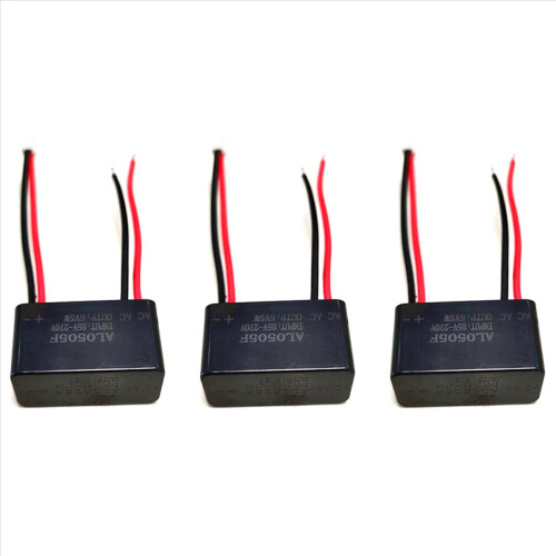 3X Μίνι Μετασχηματιστής AC 220V σε DC 5V/1A 5W Αδιάβροχος Εποξειδικός Φούρνος Λιθίου
