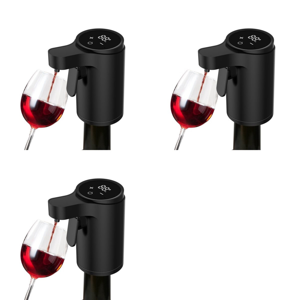 3X Electric Bottle Pump Dispenser Touchless Automatic Beverage Pourer 4851296988574