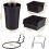 Pegboard Bins Peg Board Cups with Hooks & Loops 24 Pack,Assortment Org 3