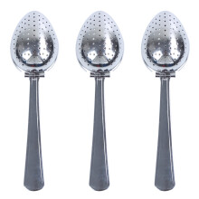 3X Stainless Steel Tea Infuser Strainer Spoon Loose Leaf Filter Herbs