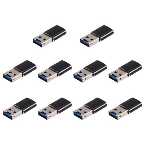 10X Aluminum Mini USB 3.0 Memory Card Reader Adapter for Micro-SD Card