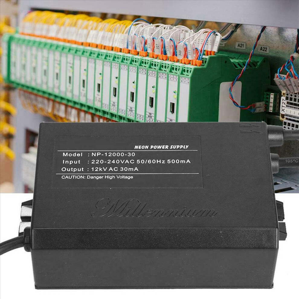 2Pc Neon Light Sign Electronic Transformer Power Supply P-12000-30 12K 4851296905564