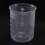 5X Measuring Jug 250mL Graduated Beaker Clear White Plastic Cup 5