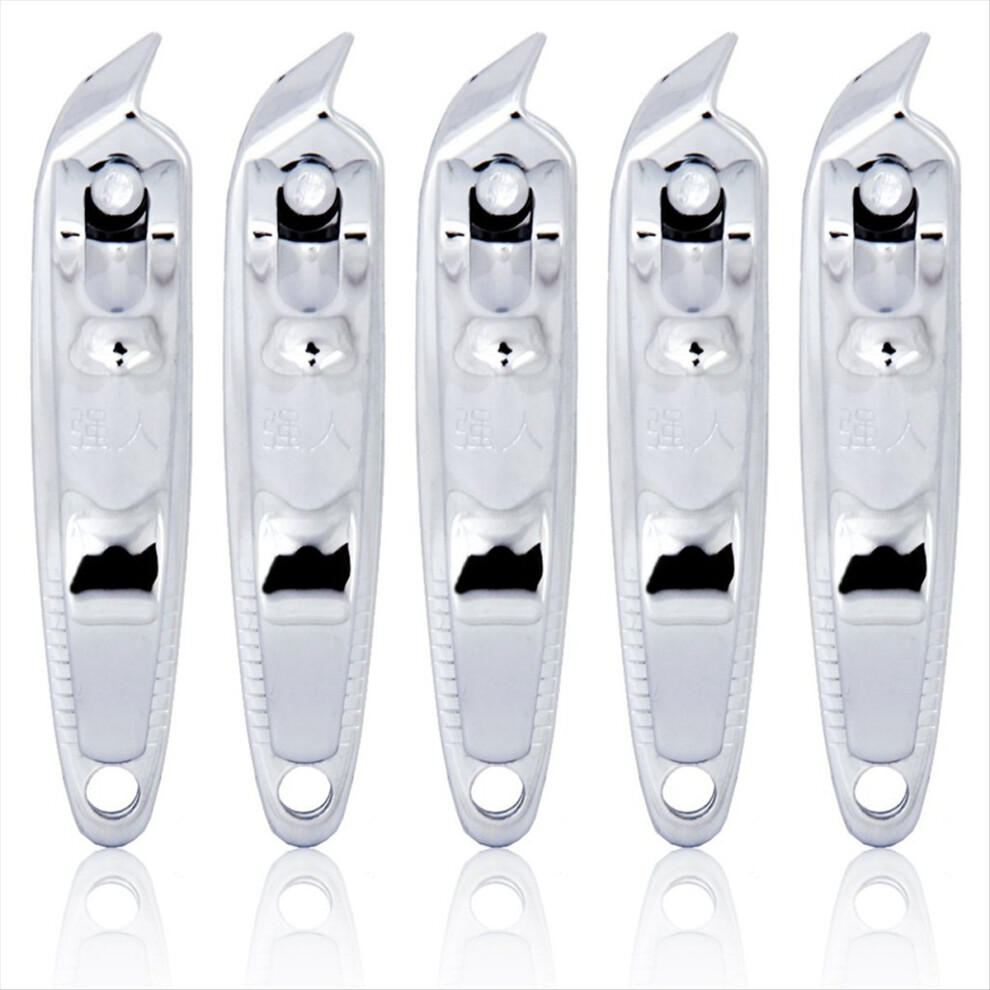 Semoic 5X Slanted Edge Nail Cutter Clippers Cilppers Fingernail Toenail