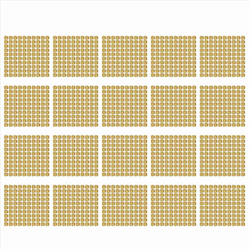 2000Pcs M3 Thread Knurled Brass Threaded Heat Set Resistant Insert Emb
