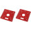 2X Router Table Insert Plate,Mini Square Woodworking Bench Flip Plate, 1