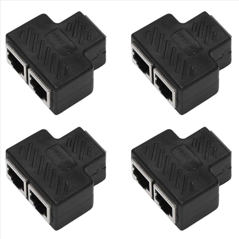 2 Port Rj45 Splitter Adapter Lan Network Ethernet Extender Connector P 4851296903171