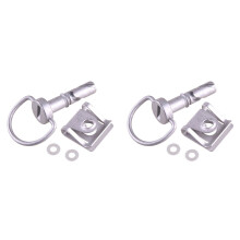 2 parafusos de fixação rotativa da tampa do motor para Smart Fortwo 2007-2015 (A4519)