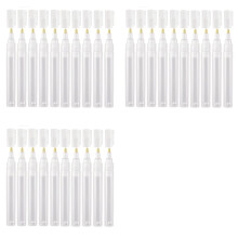 Lot de 30 marqueurs de retouche peinture vierges et remplissables de 3 mm, pointe ronde inclinée