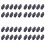 40pcs Fader Caps Mixer Slider Knobs Replacement Buttons for Console Ac 1