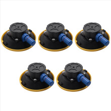 5 pezzi Ventosa concava da 4,5 pollici 114,3 mm Pompa manuale per impieghi gravosi con