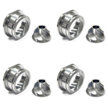 4X Replacement Stainless Steel Conical Grinder Burr Set, 48mm Accessor