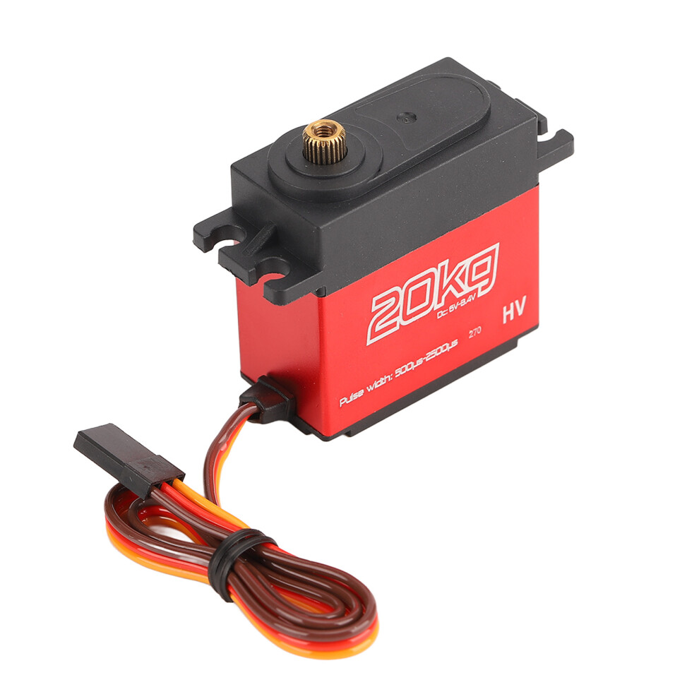 20Kg Digital Rc Servo 270 Waterproof Metal Gear 40X20x40.5mm 9411390157235