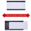 400Pcs Magnetic Label Holders with Data Card Clear Plastic Protectors 3