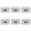 6X Phone Charging Panel USB Power Module 220V Socket 5V Transformer 2. 2