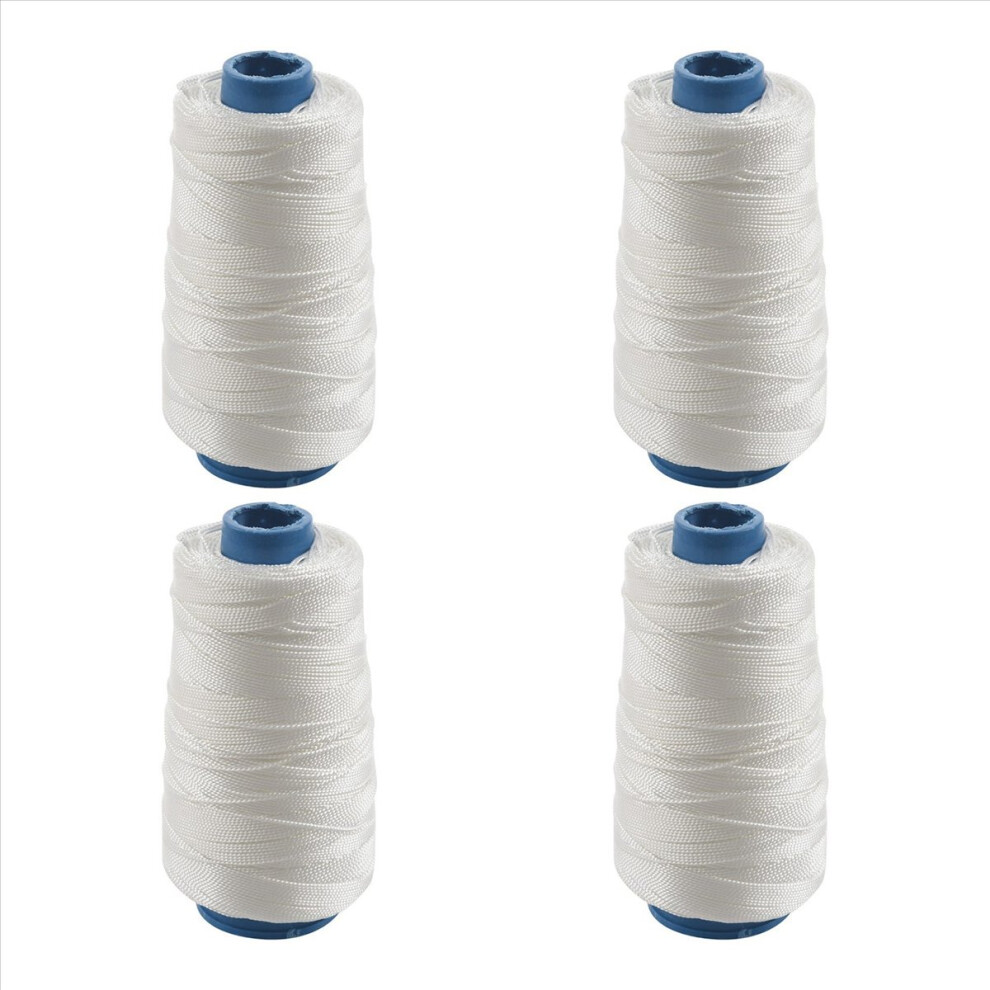 4Pcs 400M 80Lbs Nylon Twisted Bowstring Thread Fishing String Sewing C 4851296911503