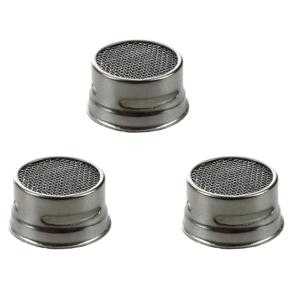 3X Kitchen/Bathroom Faucet Sprayer Strainer Tap Filter - White And Sil 4851296909975