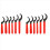 12 Pieces Spanner Wrench Set Adjustable Coilover Spanners Hook Wrenche 2