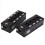 2Pair 4-Channel 3-Pin XLR or 6.3Mm Audio and over Network Cable Extend 9