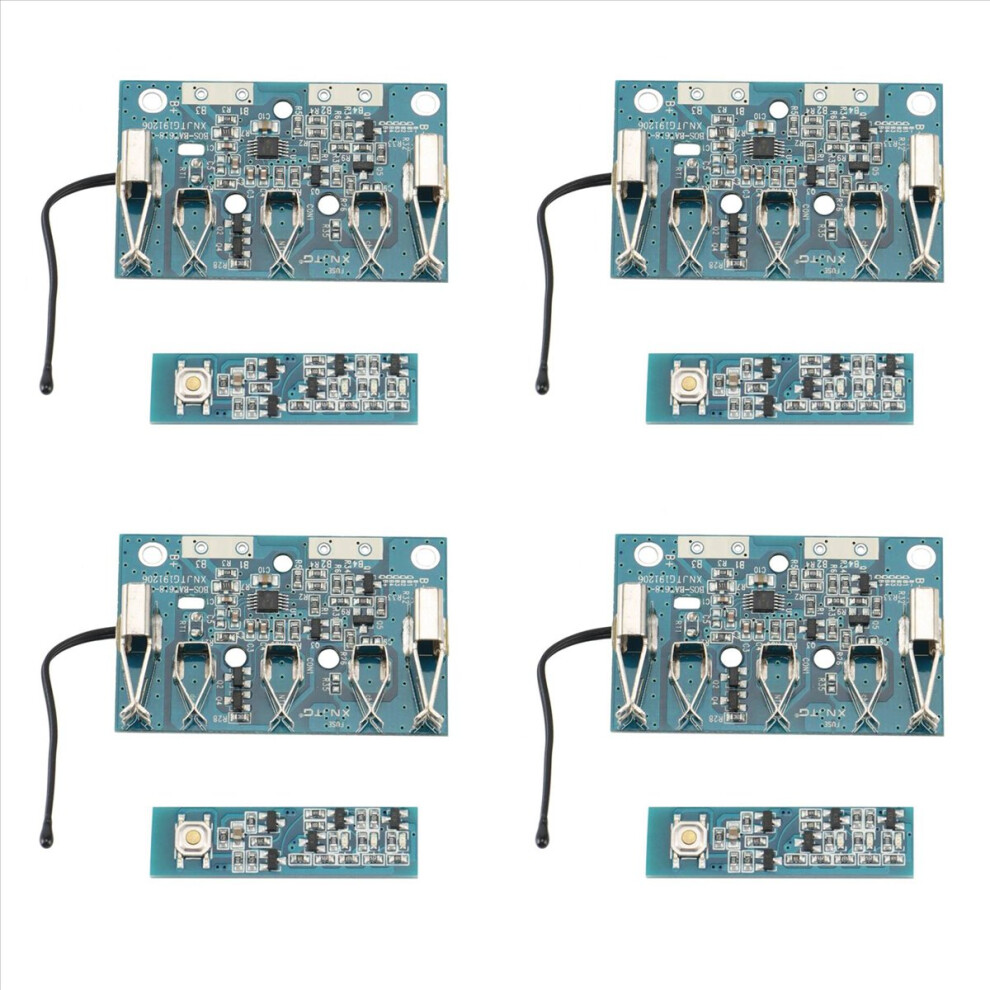 4X Pcb Circuit Board For 18V Li-Ion Battery Voltage Detection Protecti 4851296904529