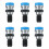 6X BT40-NT40 Pull Stud,BT40-NT40 Converter,BT40 Holder is Converted In 1