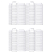 400 Pcs Wax Melt Molds Clear 1 Oz Square Candle for DIY Chocolates Wic