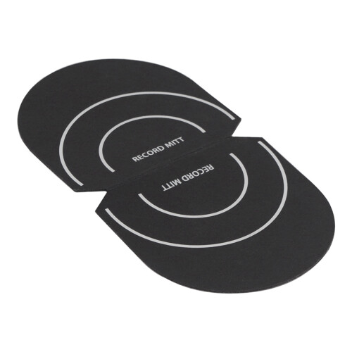 2X Record Cleaner Handler Mitt Vinyl Clip Disc Cleaning Protection Pad 2