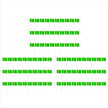 Marking Flags Marker for Lawn 90 Pack, PVC Small Flags,Marking Flags,