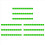 Marking Flags Marker for Lawn 90 Pack, PVC Small Flags,Marking Flags, 1