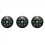 3X Oil Filled Button Compass - Ultra Compact 20mm Mini SAS Survival 7