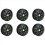 6X Oil Filled Button Compass - Ultra Compact 20mm Mini SAS Survival 5