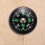 3X Oil Filled Button Compass - Ultra Compact 20mm Mini SAS Survival 10