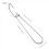 48 Pcs 7.3 Inch Metal Pattern Hooks Sewing Making Hanging Hanger 7