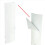 30 Sets Horizontal Blinds Replacement Slats, White Blind Repair Tabs, 3