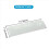 30 Sets Horizontal Blinds Replacement Slats, White Blind Repair Tabs, 4