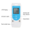 3X TempU 03 USB Temperature Humidity Data Logger Reusable TEMP Datalog 3