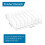 24 Pcs Clear Acrylic CD Holder with Tackable DVD Display Rack Storage 4