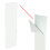 12 Sets Horizontal Blinds Replacement Slats, White Blind Repair Tabs, 6