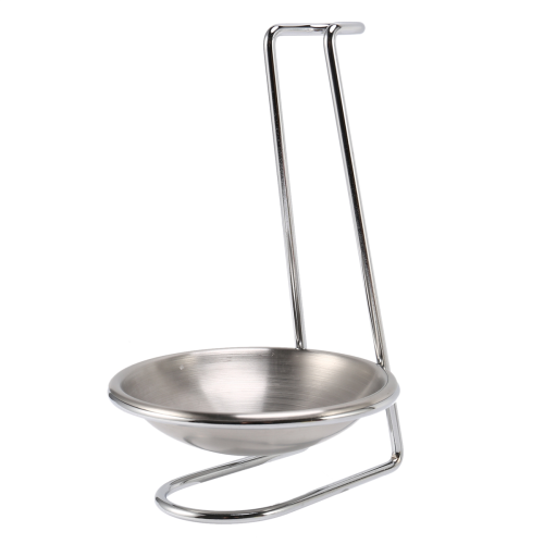 5X Stainless Steel Spoon Rest Holder,Long Handle Vertical Saving Soup 2
